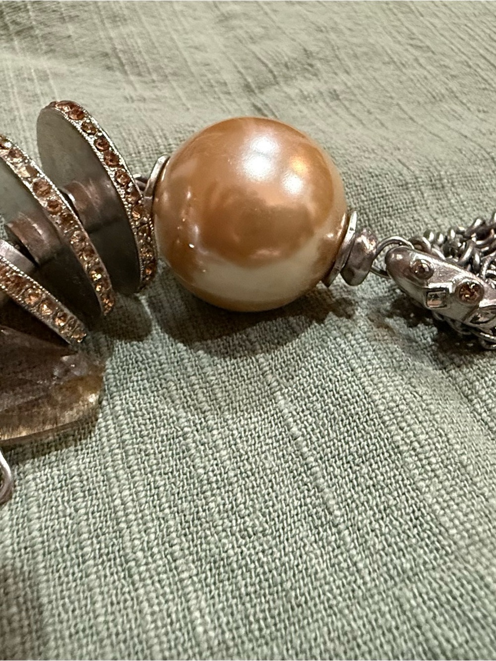 Gold & Pearl Pendant Necklace - Elegant Pendant Necklace